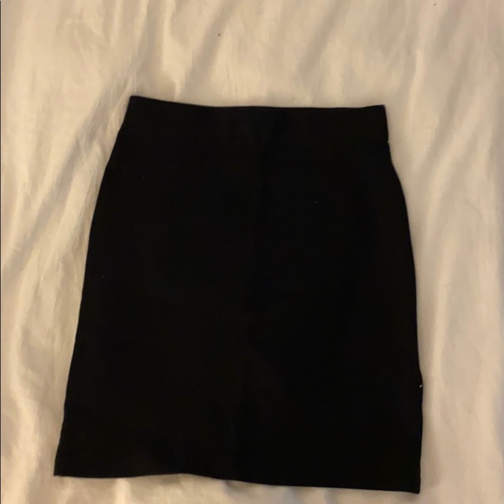 Madewell Black Body-con Skirt